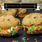 Easy Halloween Sandwich Cookies