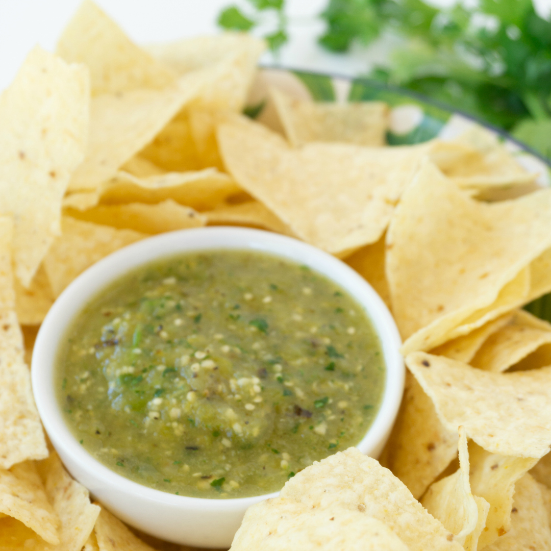 Tomatillo Salsa - Around My Family Table