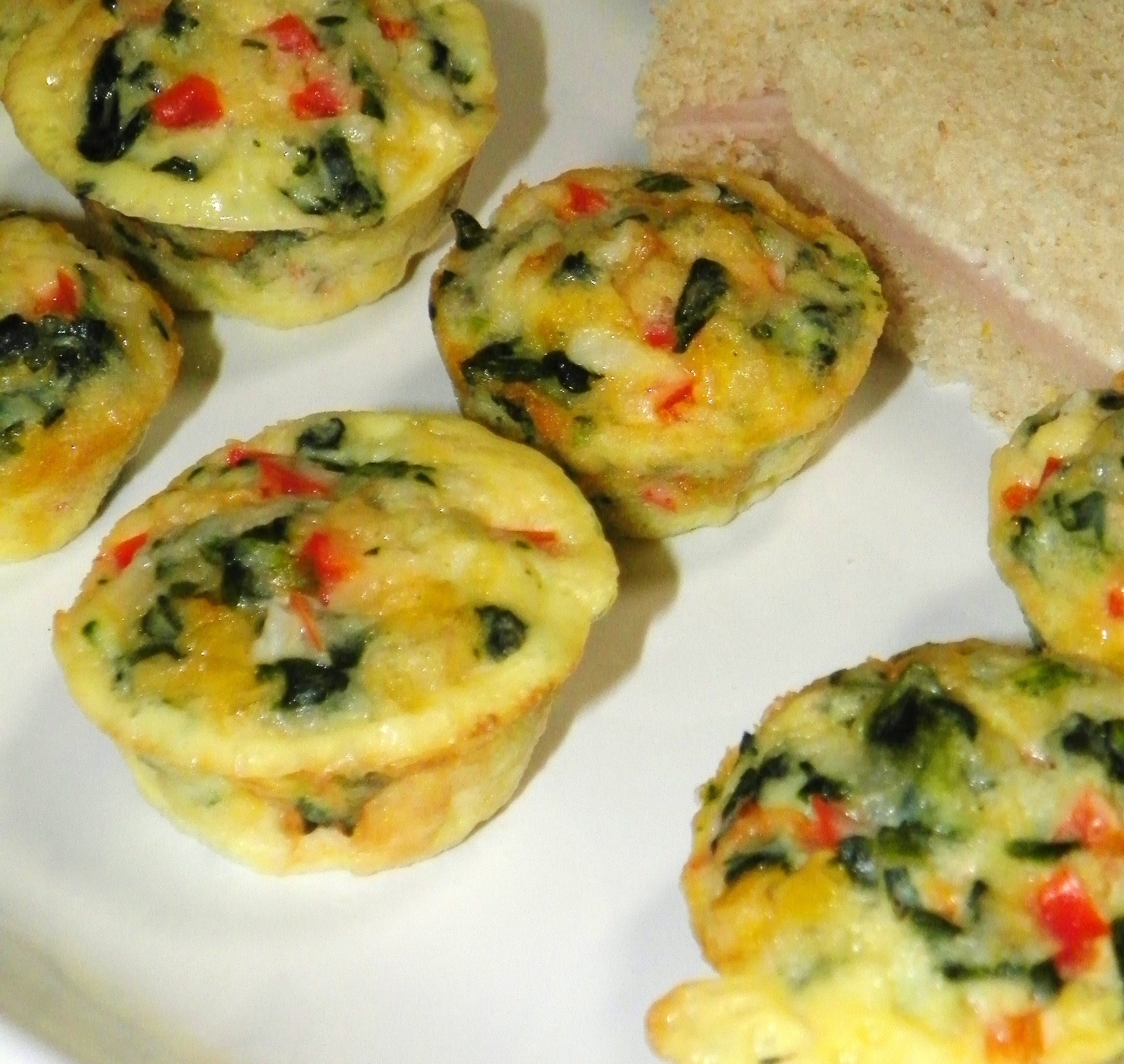 Mini Crustless Quiche Recipe Egg Beaters