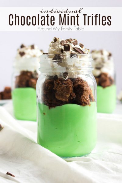 Chocolate Mint Trifle Recipe - Around My Family Table