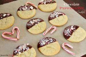 Chocolate Peppermint Cookies