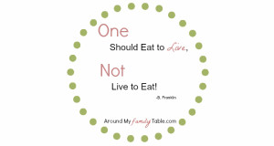 Eat to Live Quote