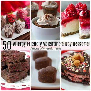 Valentine’s Day is quickly coming up!  These decadent Allergy Friendly Valentine's Desserts are sure to satisfy your sweet tooth.