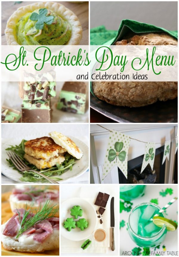 St. Patrick's Day Menu and Celebration Ideas - Around My Family Table