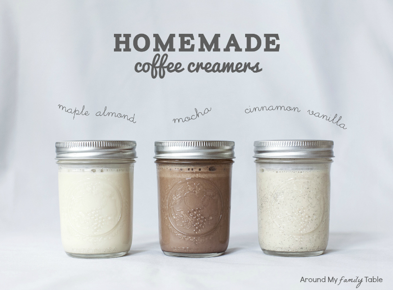 Homemade Coffee Creamer - Over 2 Dozen Flavor Varieties!