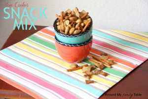 Slow Cooker Snack Mix