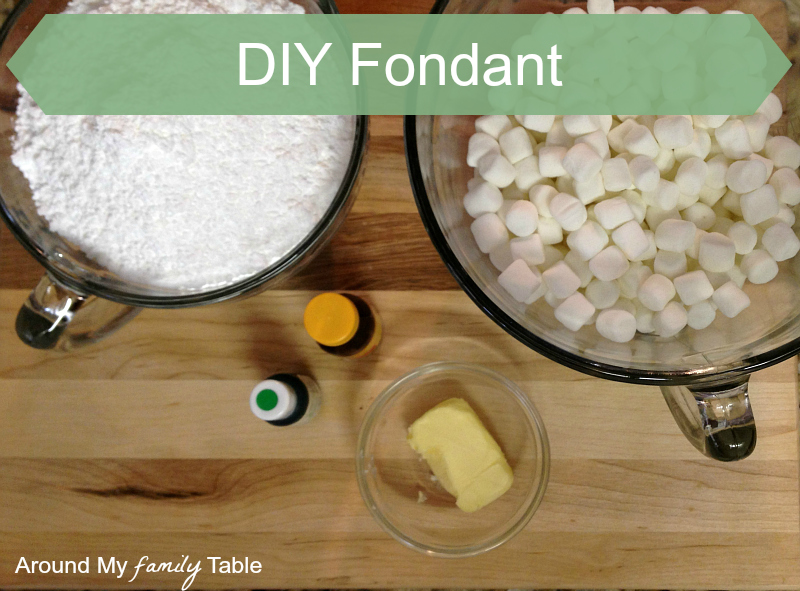 how to make fondant cake