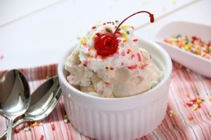 Gluten Free Vegan Cake Batter Ice Cream