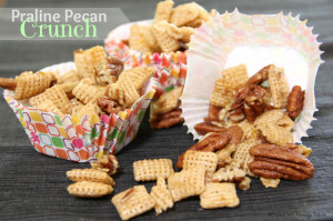 Praline Pecan Crunch Snack Mix