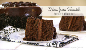 chocolate cake from scratch