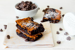 vegan, gluten free Fudgy Pumpkin Brownies