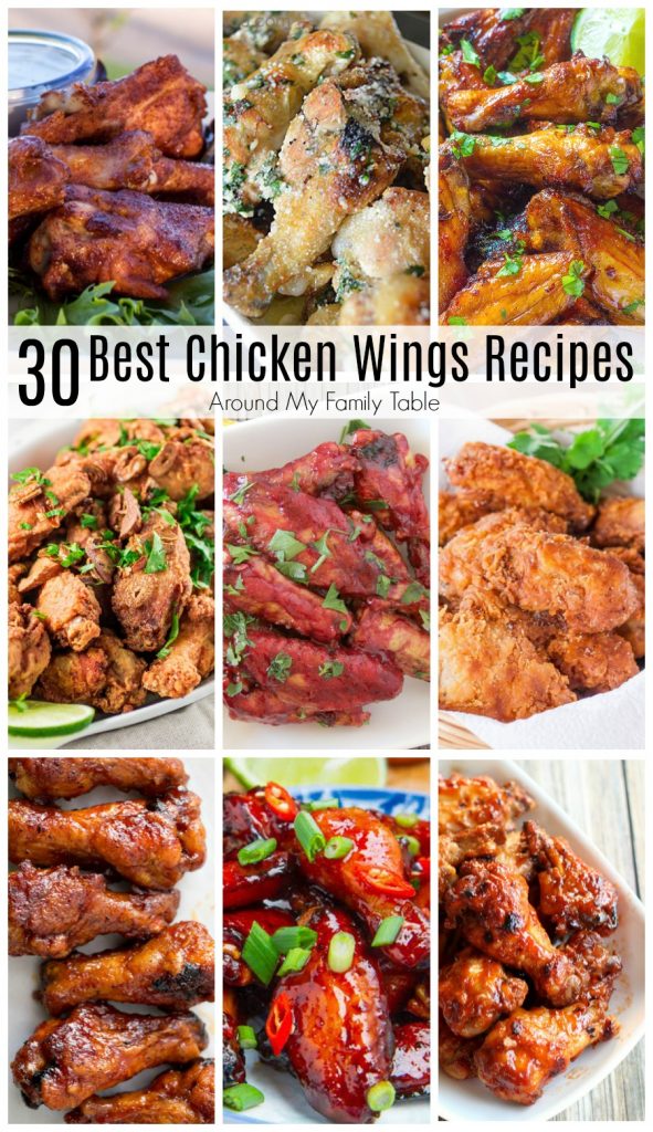 30 Best Chicken Wing Recipes - Around My Family Table