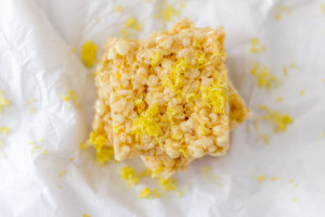 Lemonade Rice Krispies Treats