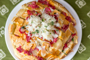 Stuffed Reuben Pull-Apart Bread