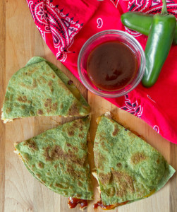 Hawaiian BBQ Chicken Quesadillas #15MinuteSuppers