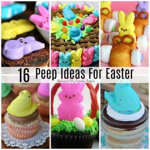 Hey Peeps fans!  You need these 16 Peeps Ideas for Easter to take you Peep addiction to a new level.