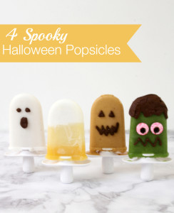 4 Spooky Halloween Popsicles