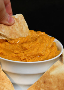 Pumpkin Hummus....perfect for a Fall appetizer