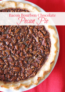 Bacon Bourbon Chocolate Pecan Pie