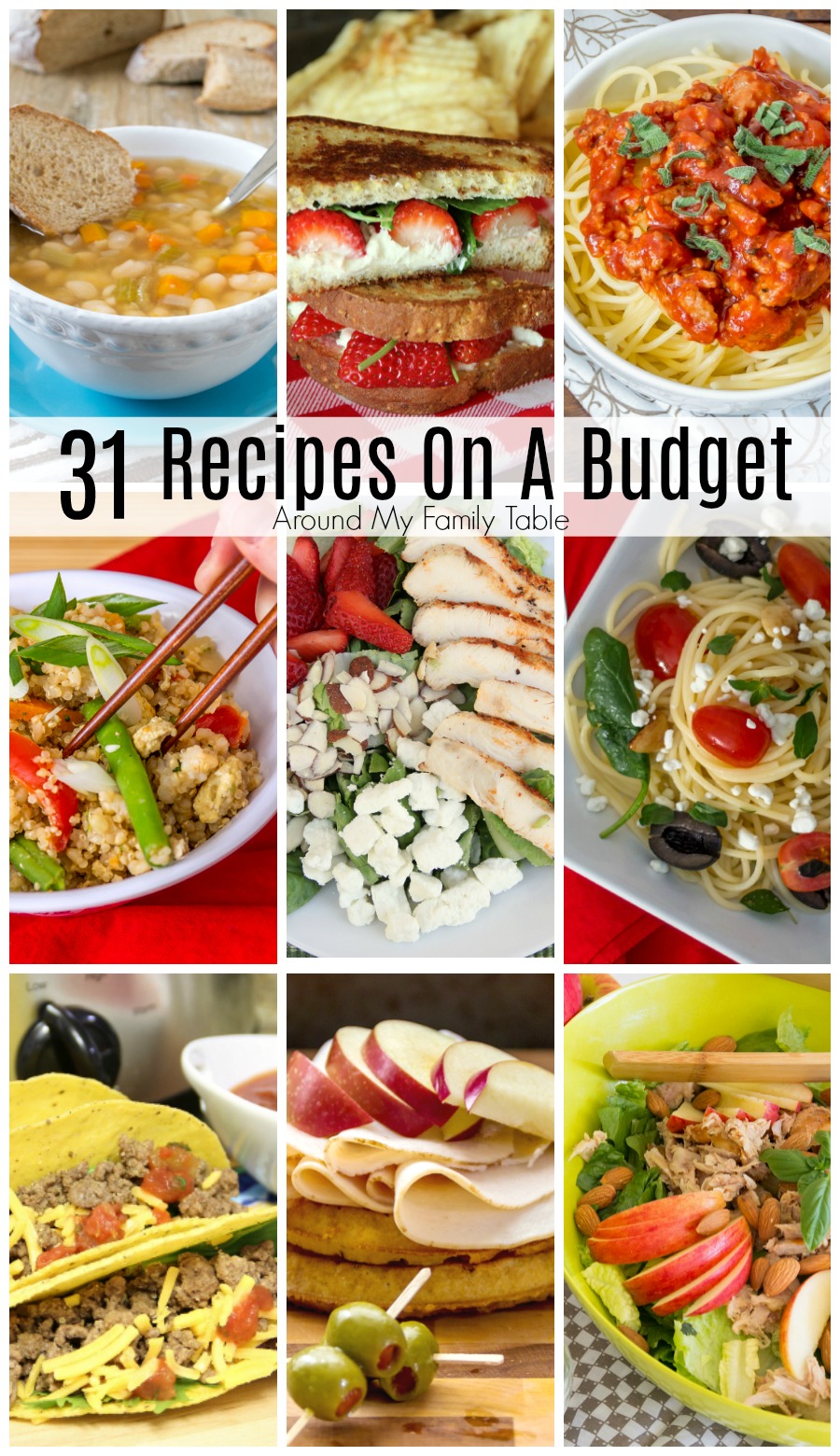Recipes on a Budget - Around My Family Table