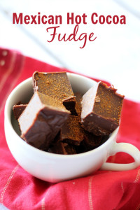 Mexican Hot Cocoa Fudge