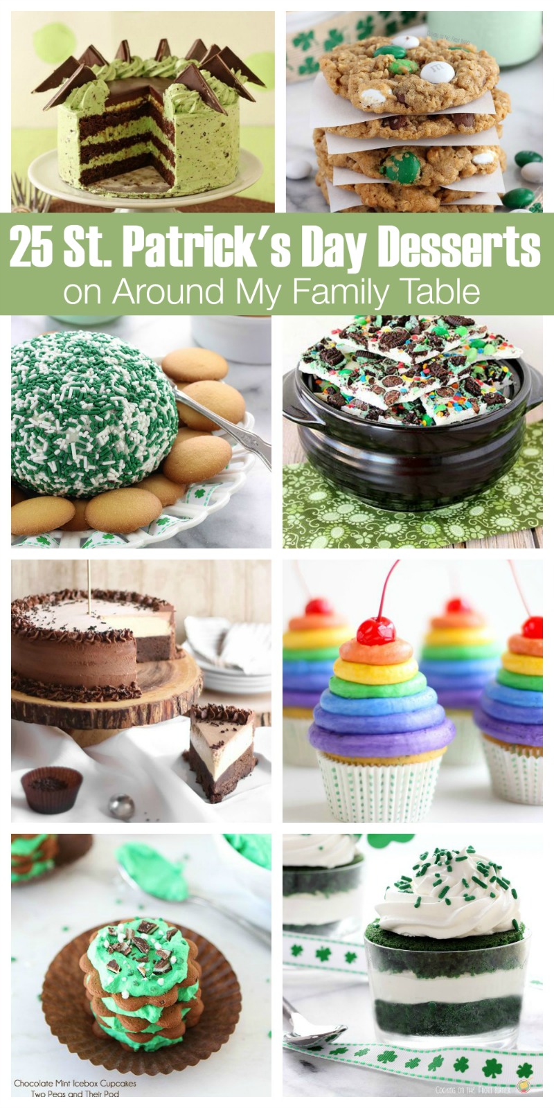 25 St. Patrick's Day Desserts - Around My Family Table