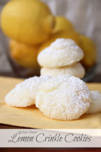 Gluten Free Lemon Sugar Cookies - Around My Family Table