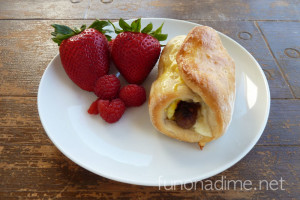 Sausage Egg and Cheese Croissant