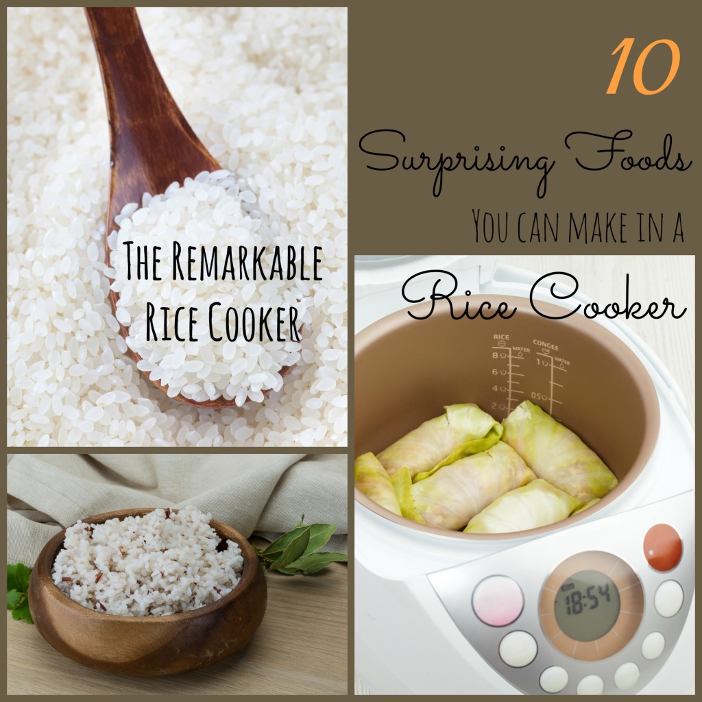 Things you can make in a rice cooker