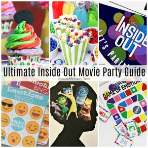 collection of Inside Out Party Ideas