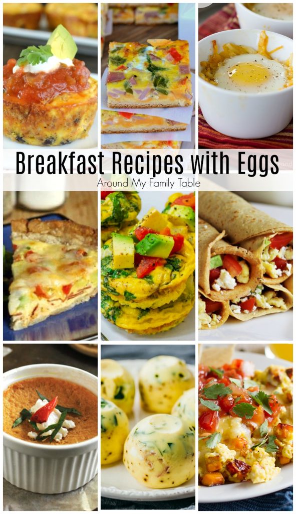 Breakfast Recipes with Eggs - Around My Family Table