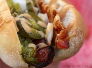 Hot and spicy Devil Dogs (hot dogs)