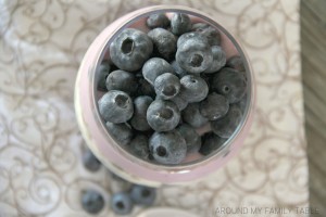 Blueberries and Cream Yogurt Parfait