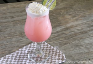 Coconut Cherry Lime Italian Cream Sodas