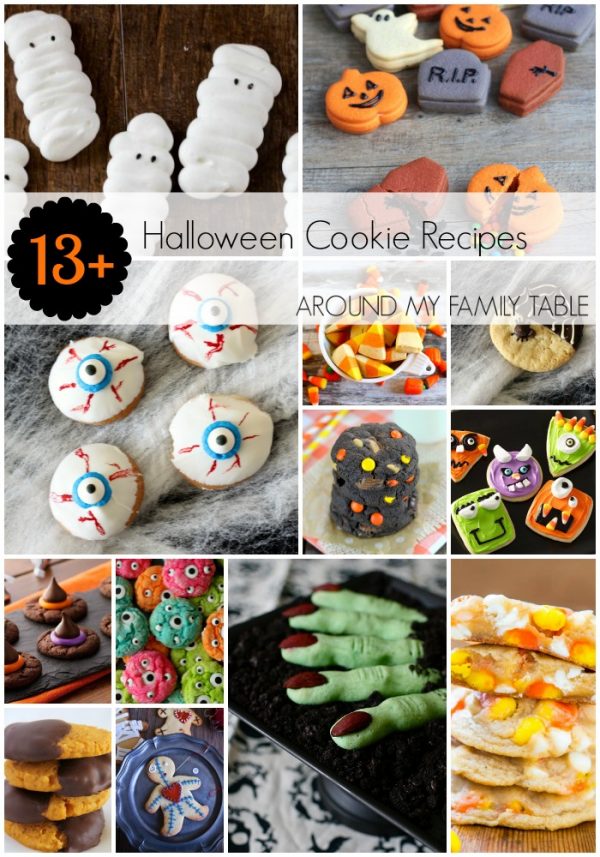 13 Halloween Cookie Recipes - Around My Family Table