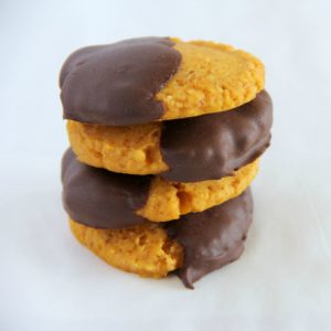 Fall is in the air and pumpkin is on my mind. These Halloween Pumpkin Cookies are full of pumpkin goodness and whip up quickly with the help of a cake mix.