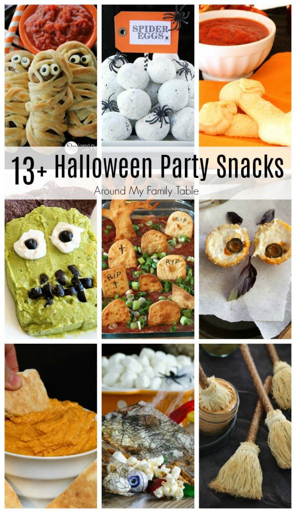 Halloween Party Snacks - Around My Family Table