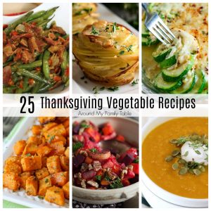 Set the perfect Thanksgiving table and be inspired with these delicious and beautiful Thanksgiving Vegetable Recipes and side dishes.