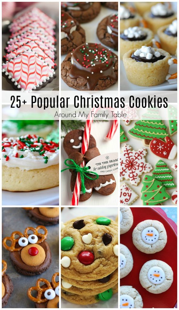 Most Popular Christmas Cookie Recipes Around My Family Table