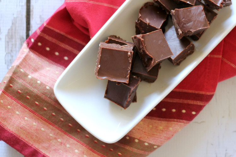 Vegan Fudge Recipe - Around My Family Table