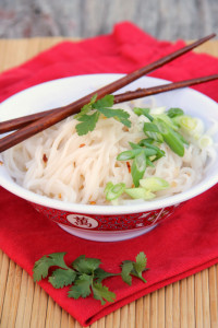 Asian Sweet & Spicy Noodle Bowl - Around My Family Table