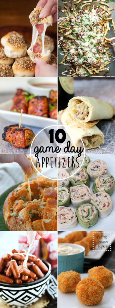 Easy Game Day Appetizers - Around My Family Table