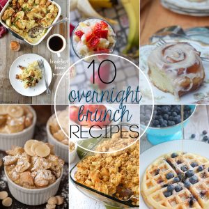 Is there anything better than waking up in the morning to an amazing breakfast that cooked all night long? I love these 10 Overnight Brunch recipes....they are definitely some of my family's favorites!