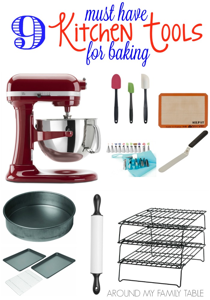 The Best Kitchen Tools for Baking - Around My Family Table