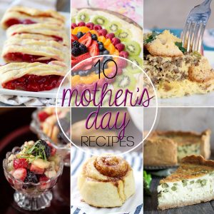 Whether you are hosting Mother's Day Brunch or just want to surprise mom with a special breakfast, these 10 MOTHER'S DAY BRUNCH IDEAS are just what you need for the perfect meal.