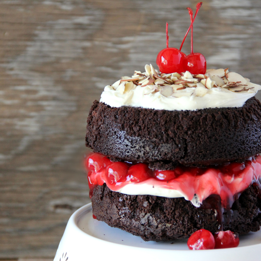 Chocolate Cookie Brownie Cake | Stephanie's Sweet Treats | Stephanie R