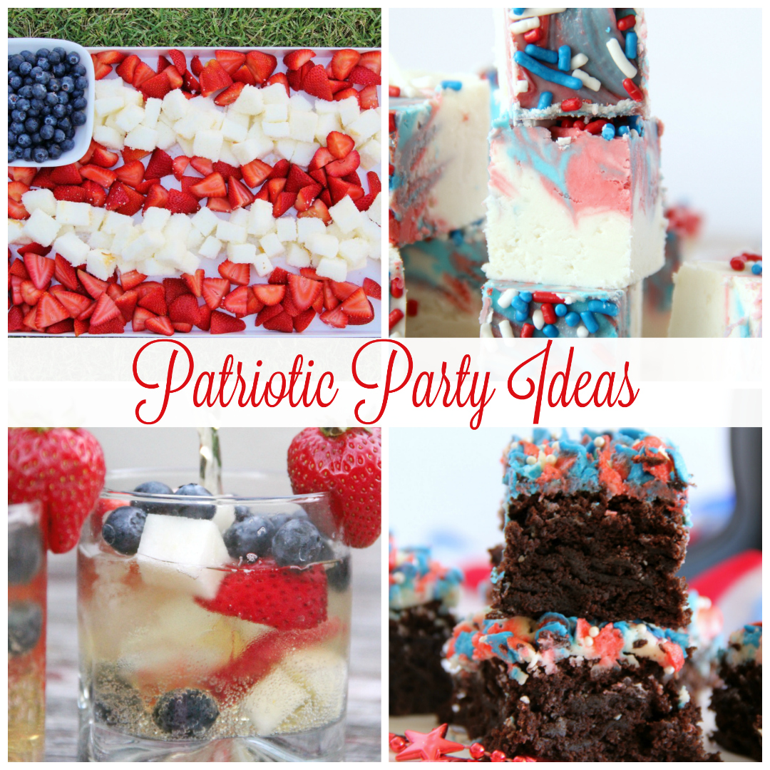 Patriotic Party Ideas - Around My Family Table