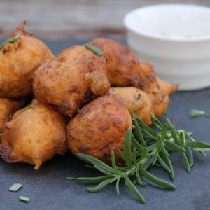 A little spicy, these Jalapeno Bacon Fritters perfect appetizers for parties, football games, or just because you want to.