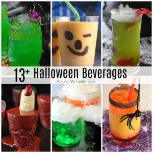 Halloween is almost here, and it’s time to celebrate with over 13 Halloween Beverage Recipes that are perfect to punch up your party!