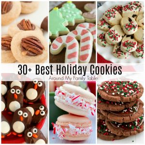 This is my list of the Best Holiday Cookies!  You have to make these to go on your cookie platter or for your holiday cookie exchange.  Trust me!